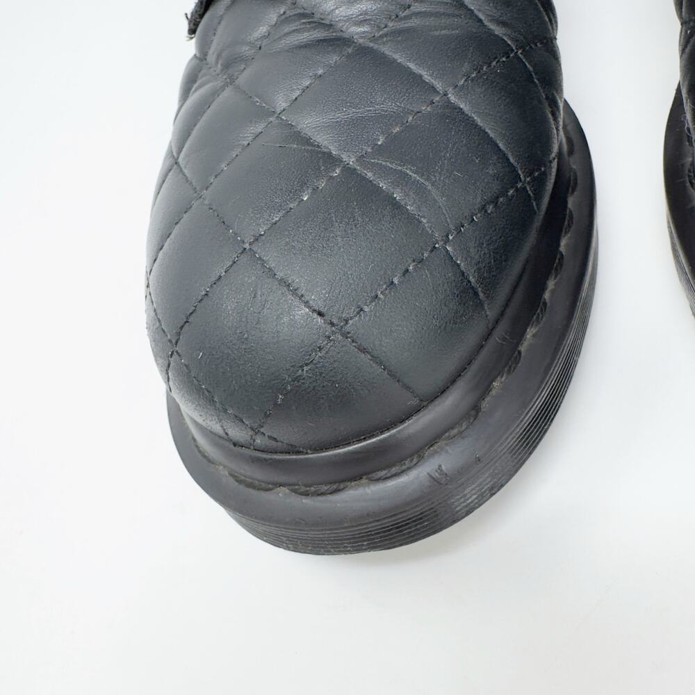 Dr. Marten's Quilted Black Leather Coralie Boot 39EU / 8W - Picture 5 of 8